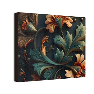 Floral Flowers (Design 14) - 10x8 Canvas Art Print (S.e.P.T.™)