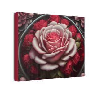 Floral Flowers (Design 136) - 10x8 Canvas Art Print (S.e.P.T.™)