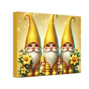 Golden Gnomes - 10x8 Canvas Art Print (S.e.P.T.™)