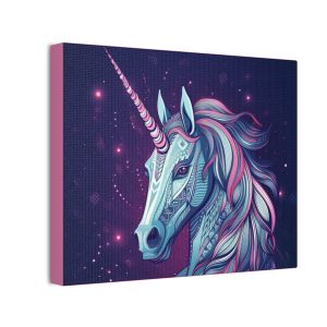 Unicorn (Design 154) - 10x8 Canvas Art Print (S.e.P.T.™)