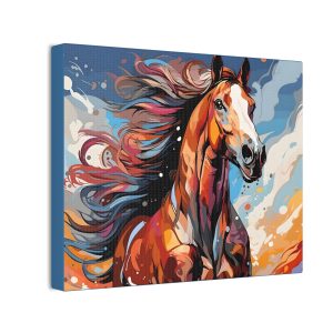 Wild Spirit Horse - 10x8 CANVAS ART PRINT (S.e.P.T.™)