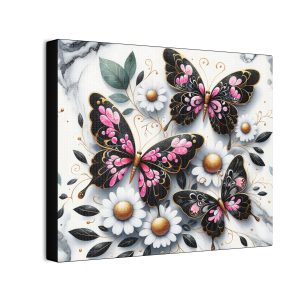 3D Butterfly (Design 15) - 10x8 Canvas Art Print (S.e.P.T.™)