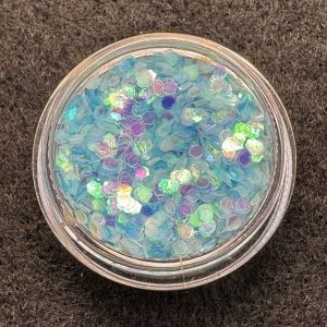 Aquarmarine 1/16″ (1.5mm 0.060″) Chunky Glitter