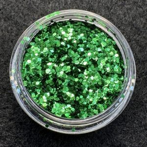 Galactic Green 1/32″ (0.8mm, 0.031″) Regular Fine Glitter (1 oz)