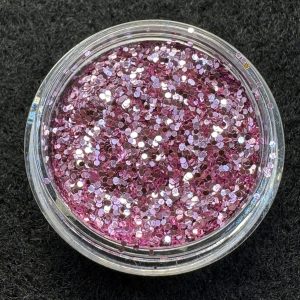 Lilac Lepidolite 1/40″ (0.6mm, 0.025″) Fine Glitter (1 oz)