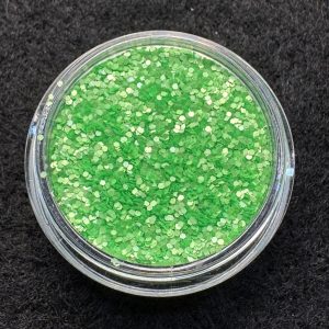Neon Peridot 1/40″ (0.6mm, 0.025″) Fine Glitter (1 oz)