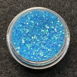 Ocean Blue 1/40″ (0.6mm, 0.025″) Fine Glitter (1 oz)