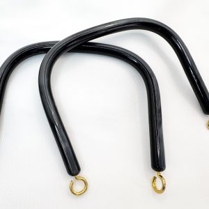 Black Acrylic Plastic Purse Handle DIY