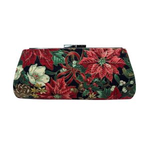 Suzanne's eBoutique - The Christmas Poinsettia ~ OOAK Clutch Purse