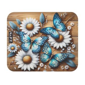 3D Butterflies (Design 3) - 9x8 Mouse Pad - (S.e.P.T.™)
