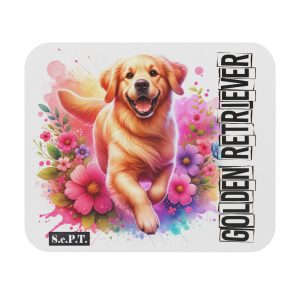 Dog Golden Retriever - 9x8 Mouse Pad - (S.e.P.T.™)