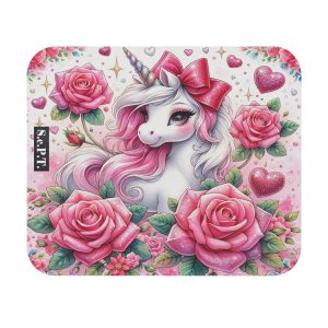 Floral Unicorn (Design 20) - 9x8 Mouse Pad - (S.e.P.T.™)