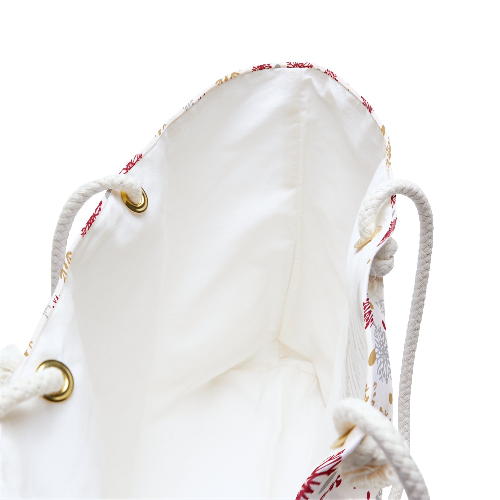 Holly Jolly Gold & Silver Snowflake Weekender Bag (S.e.P.T.™)