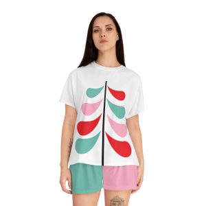 Whimisical Christmas Tree Women's Pajama Set (S.e.P.T.™)