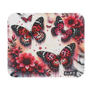 3D Butterflies (Design 19) - 9x8 Mouse Pad - (S.e.P.T.™)