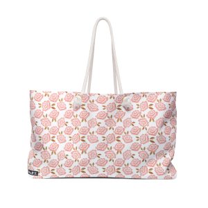Delicate Dusty Rosebud Pattern Weekender Bag (S.e.P.T.™)