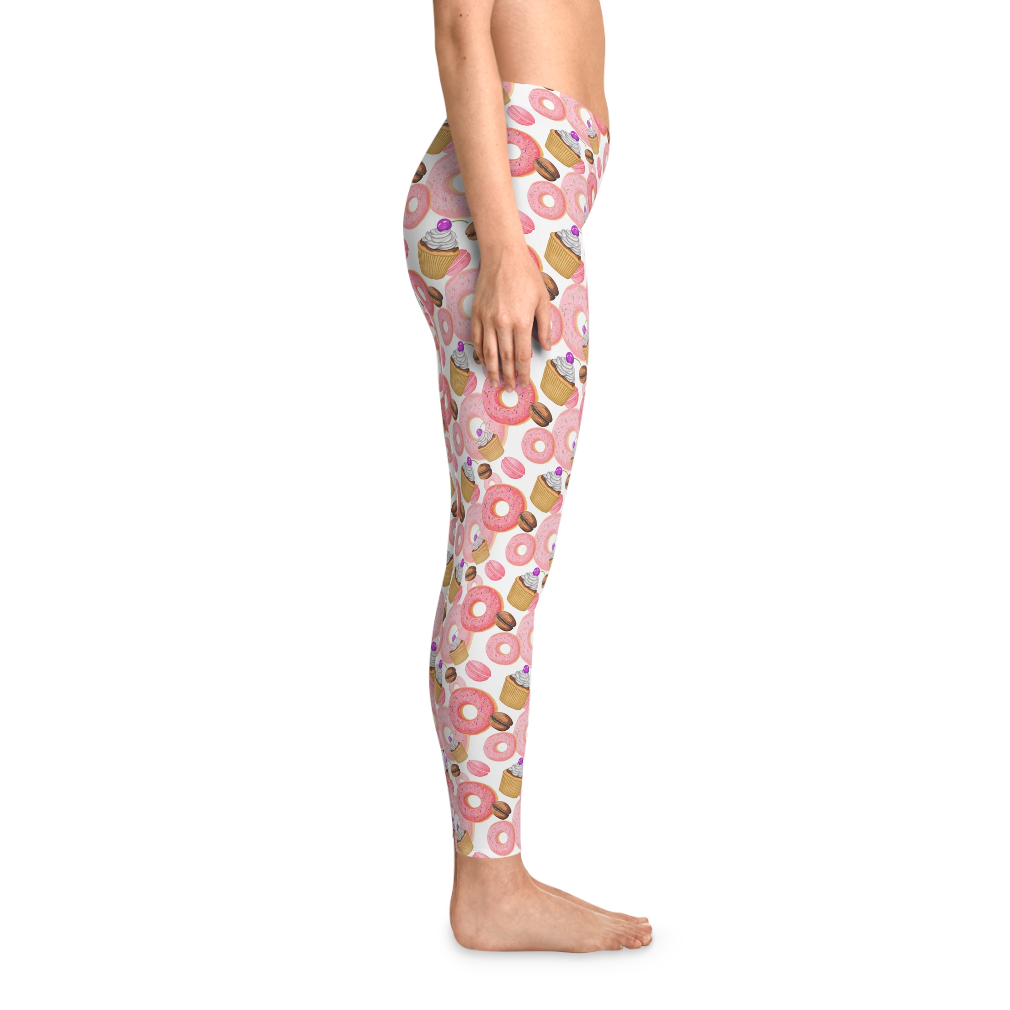 Enjoy This Sweet Moment ~ Donuts Print Stretchy Leggings (S.e.P.T.™)