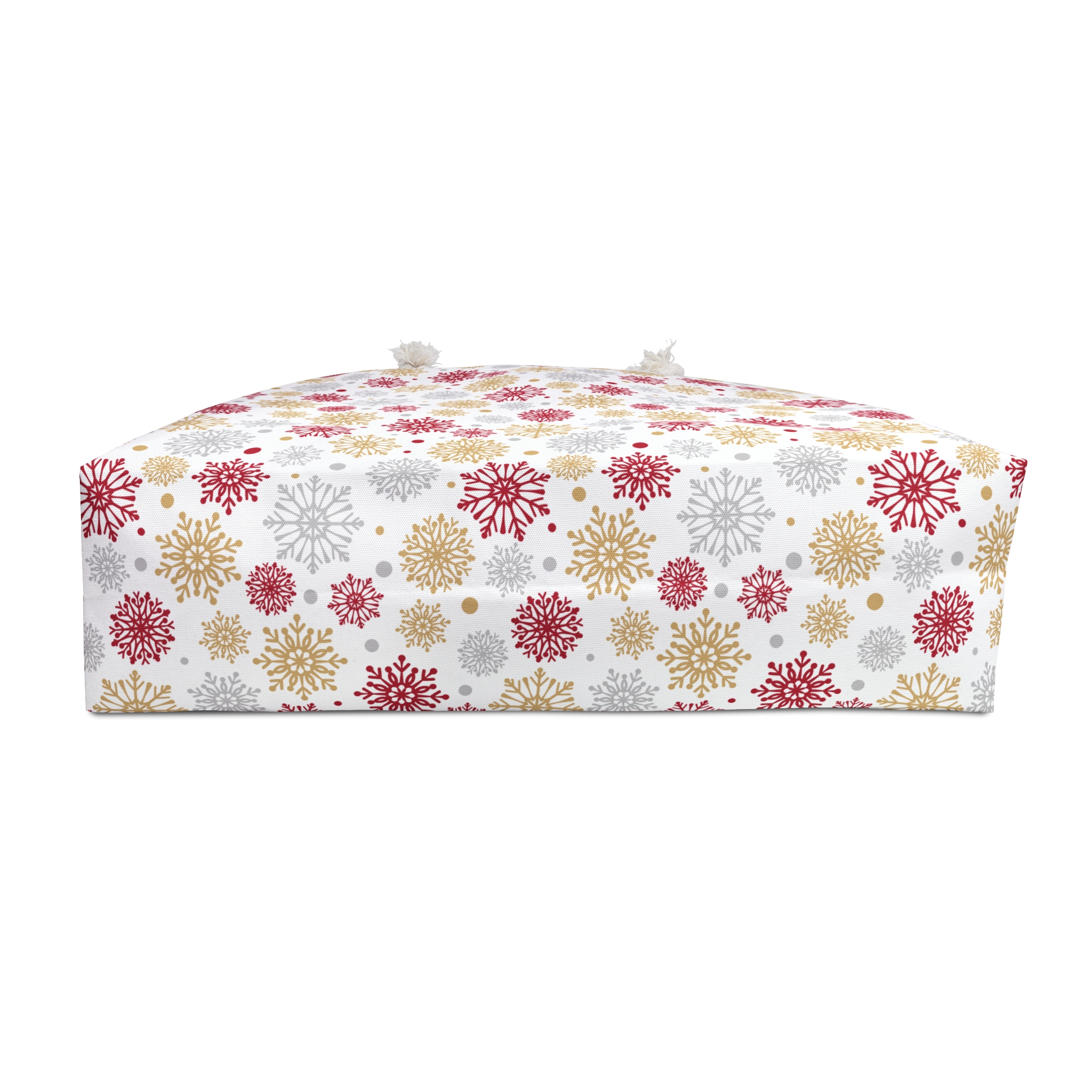 Holly Jolly Gold & Silver Snowflake Weekender Bag (S.e.P.T.™)