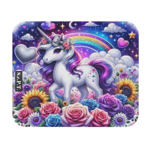 Floral Unicorn (Design 9) - 9x8 Mouse Pad - (S.e.P.T.™)