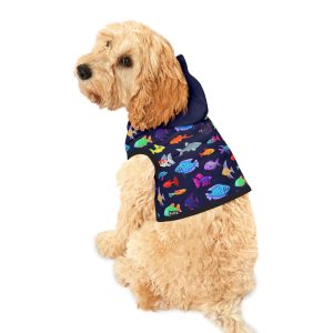 Deep Sea Life Colorful Fish Pattern Cat & Dog Pet Hoodie - (S.e.P.T.™)