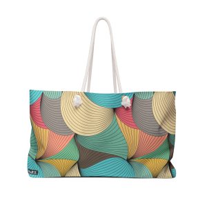 Mid-Century Modern Wavy Abstract Weekender Bag (S.e.P.T.™)