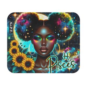 Pisces (Black Woman) - 9x8 Mouse Pad - (S.e.P.T.™)