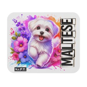 Dog Maltese - 9x8 Mouse Pad - (S.e.P.T.™)