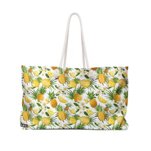 Tropical Pineapple Fruit Print Weekender Bag (S.e.P.T.™)