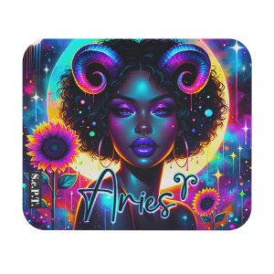 Aries (Black Woman) - 9x8 Mouse Pad - (S.e.P.T.™)