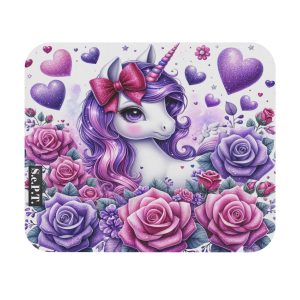 Floral Unicorn (Design 18) - 9x8 Mouse Pad - (S.e.P.T.™)