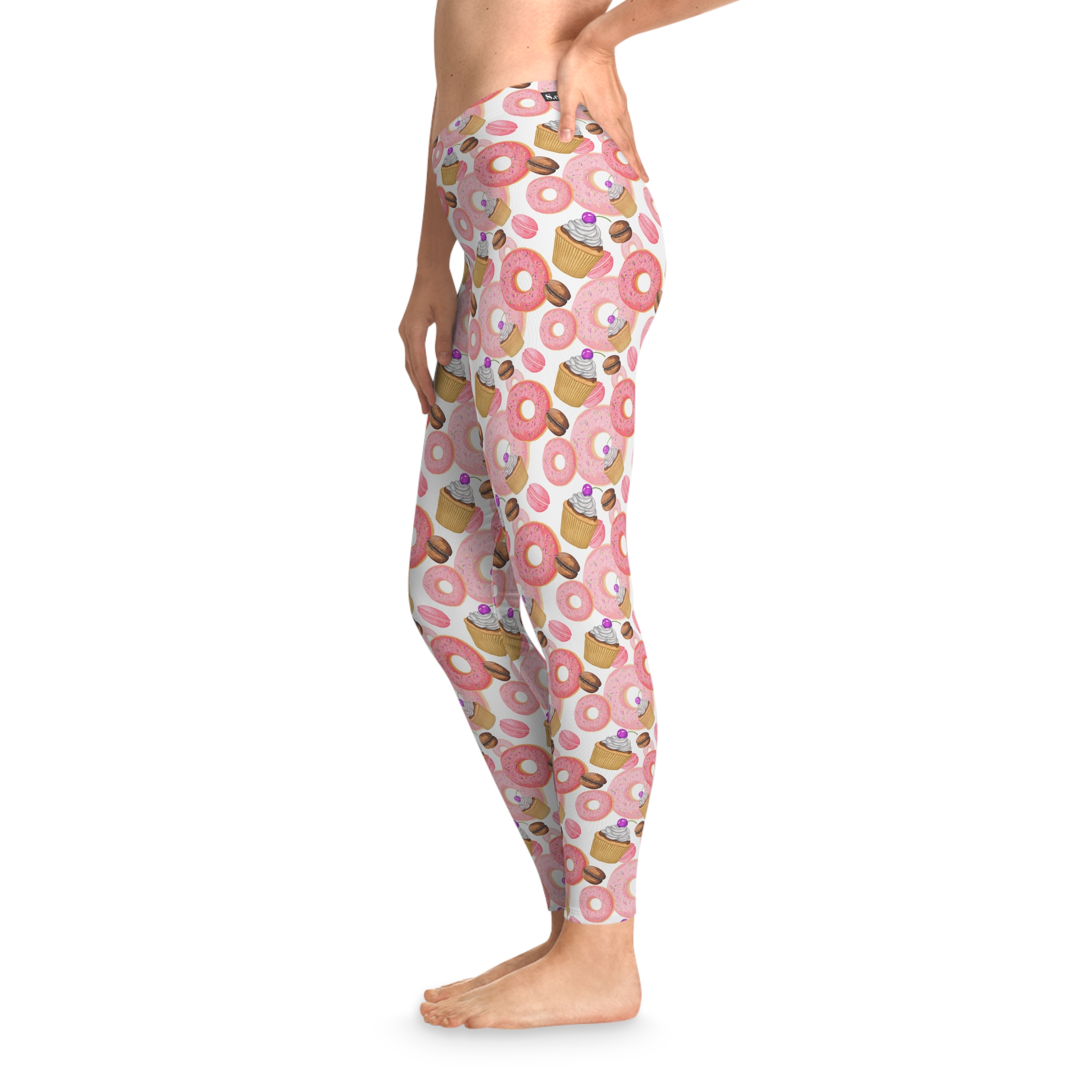 Enjoy This Sweet Moment ~ Donuts Print Stretchy Leggings (S.e.P.T.™)