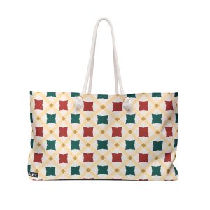 Holiday Geometric Quilt Pattern Weekender Bag (S.e.P.T.™)