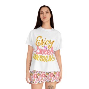 Enjoy This Sweet Moment ~ Donuts Women's Pajama Set (S.e.P.T.™)