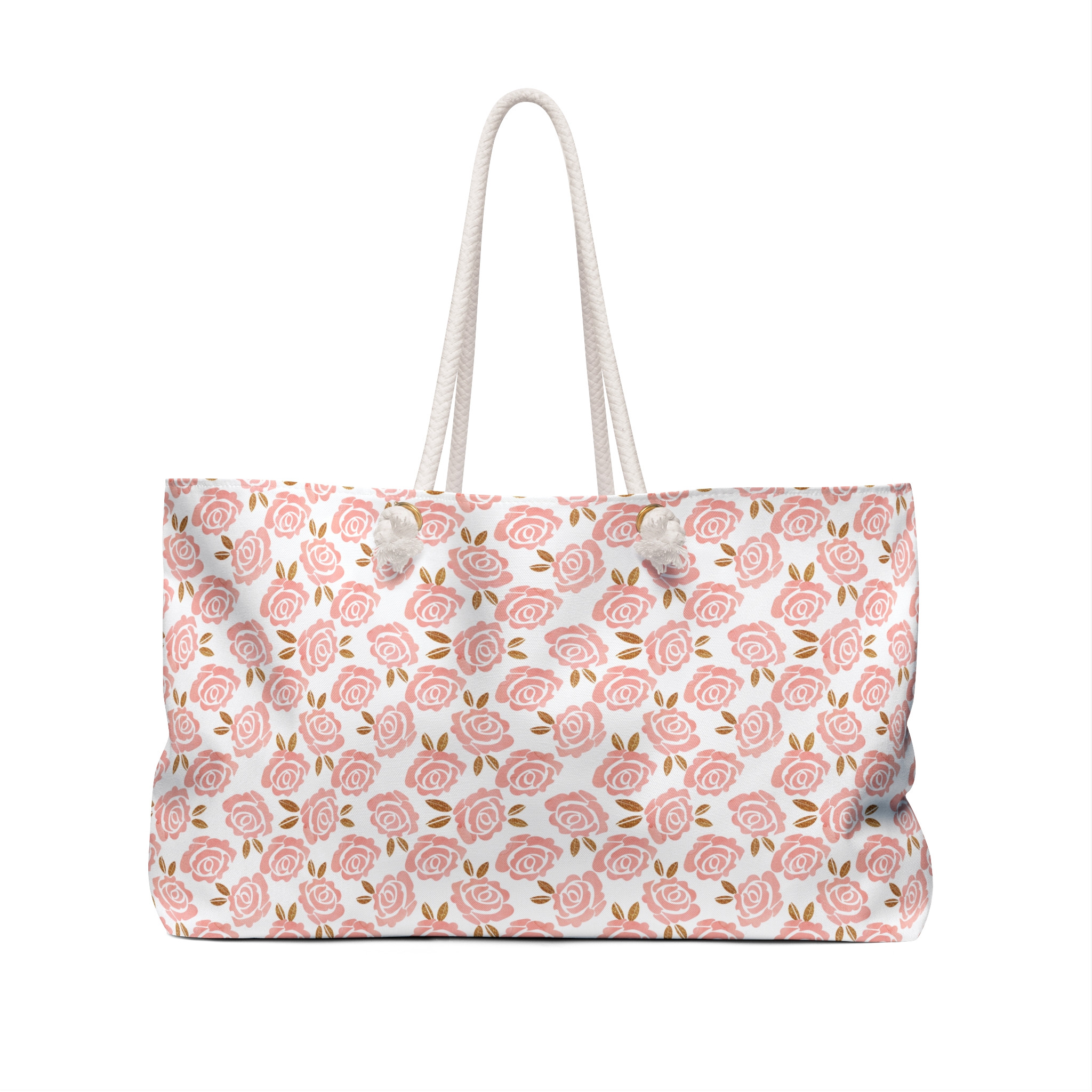 Delicate Dusty Rosebud Pattern Weekender Bag (S.e.P.T.™)