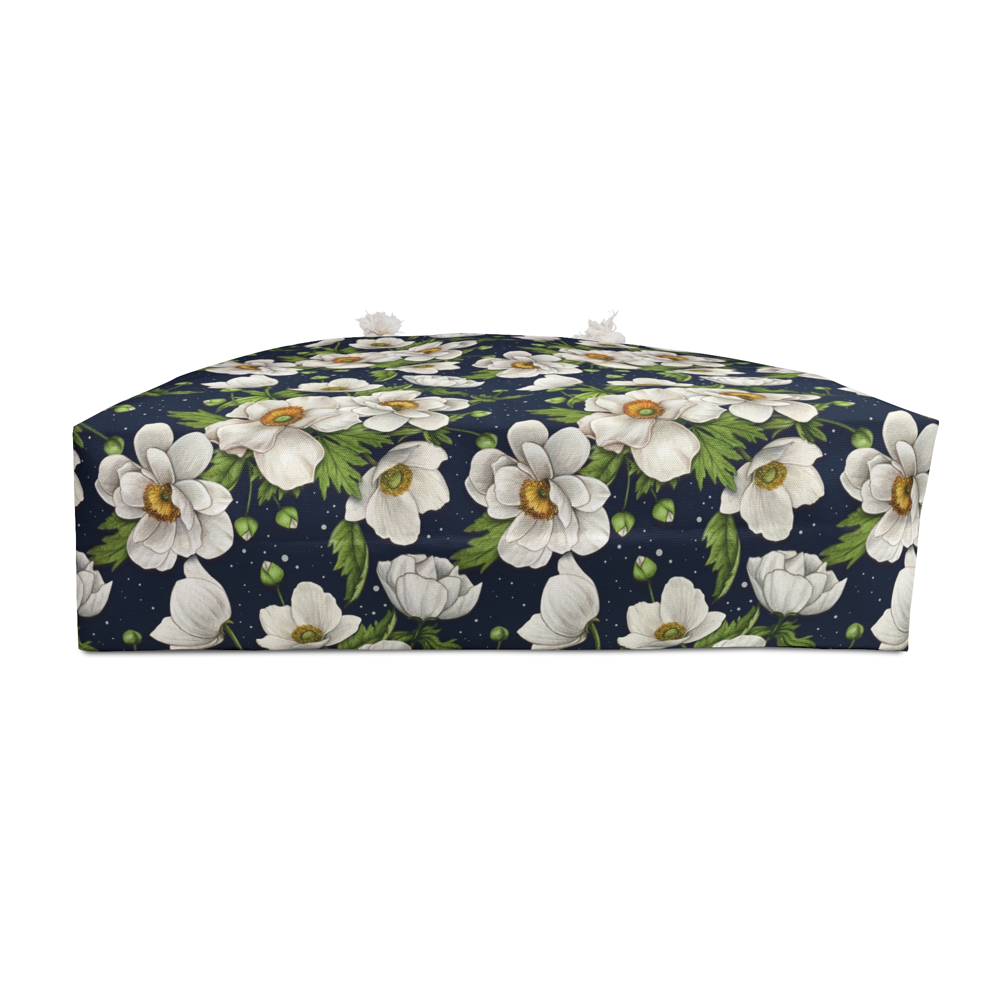 Elegant White Magnolia Floral Print Weekender Bag (S.e.P.T.™)