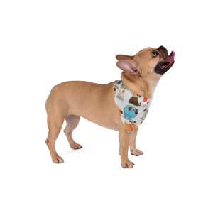 Happy Cartoon Dogs Print Pet Bandana - (S.e.P.T.™)