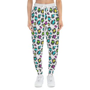 Colorful Leopard Print Athletic Joggers (S.e.P.T.™)