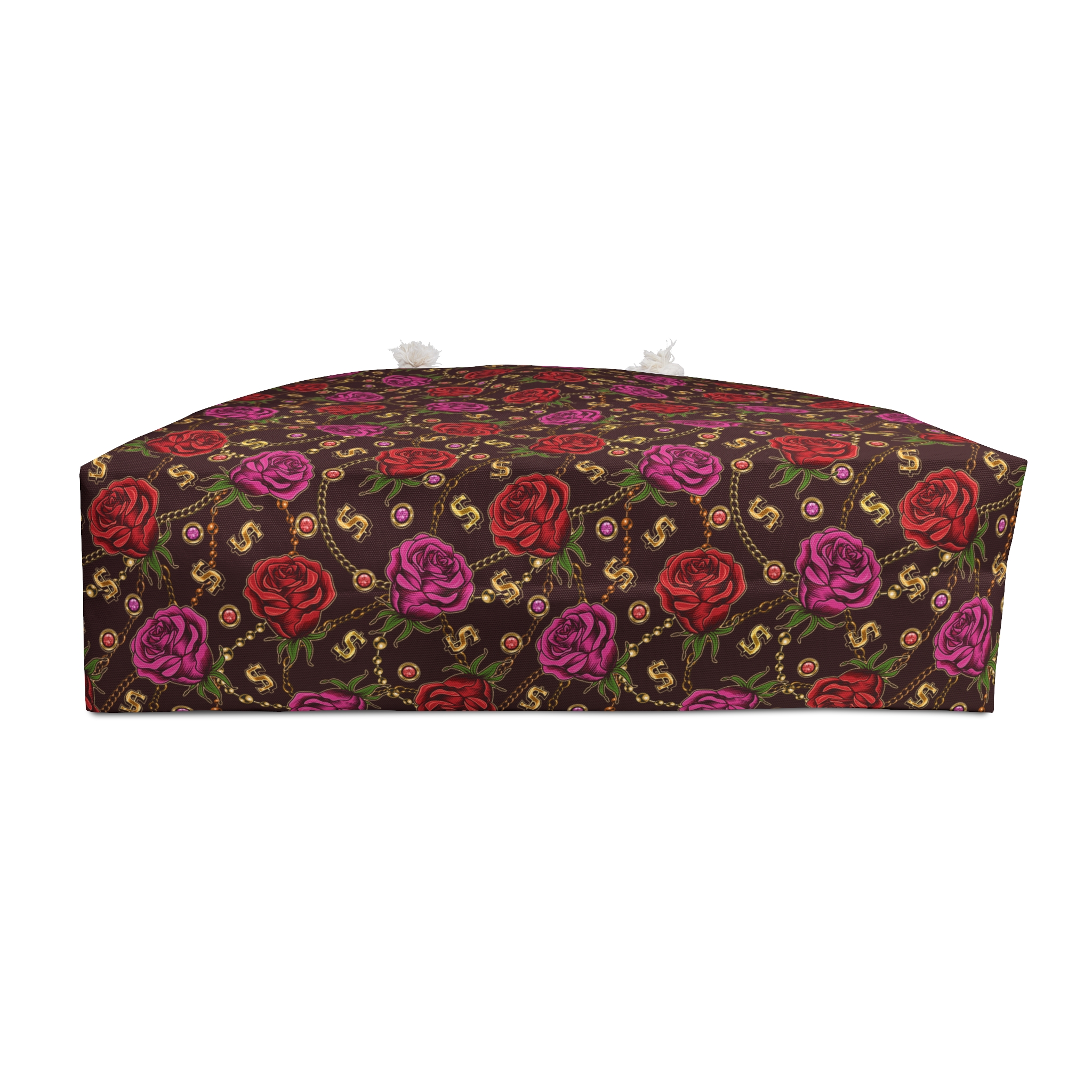Dark Romantic Rose & Scroll Pattern Weekender Bag (S.e.P.T.™)