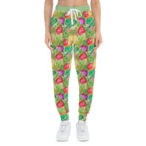 Farmer's Market Fresh Vegetable Print Athletic Joggers (S.e.P.T.™)