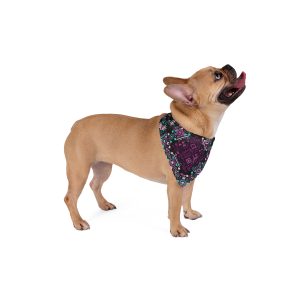 Abstract Tribal Geometric Print Pet Bandana - (S.e.P.T.™)