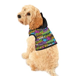Urban Graffiti Wall Print Cat & Dog Pet Hoodie - (S.e.P.T.™)