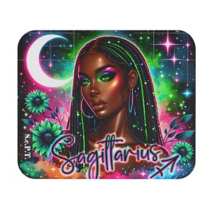 Sagittarius (Black Woman) - 9x8 Mouse Pad - (S.e.P.T.™)