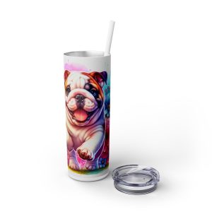 Dog Bulldog - Skinny Tumbler 20oz - (S.e.P.T.™)