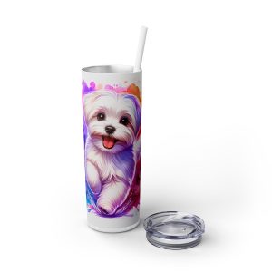 Dog Maltese - Skinny Tumbler 20oz - (S.e.P.T.™)