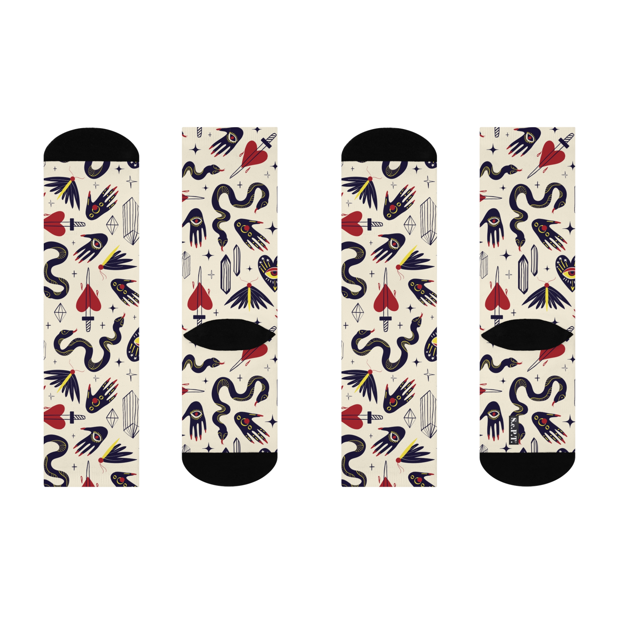 The Mystics' Journey Cushioned Crew Socks (S.e.P.T.™)