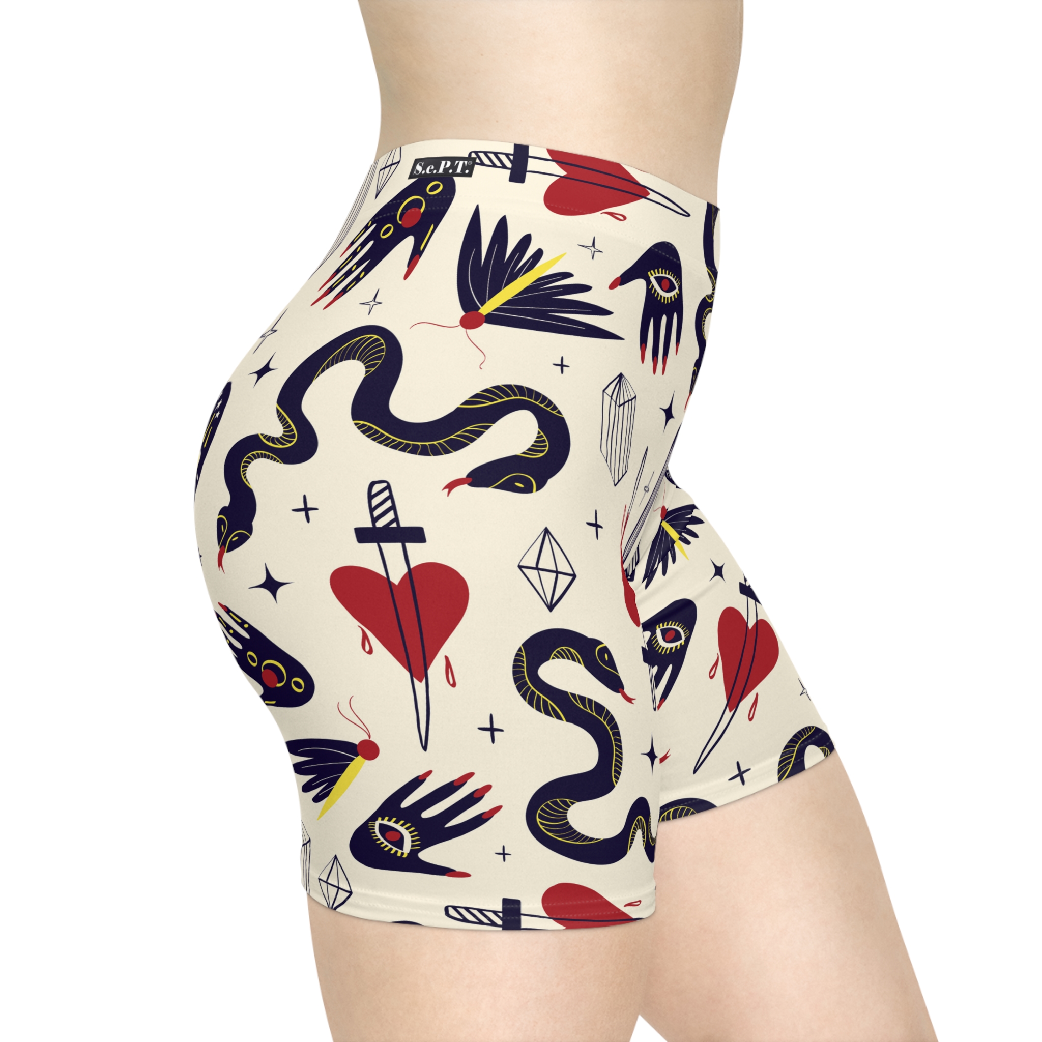 The Mystics' Journey Women's Biker Shorts (S.e.P.T.™)