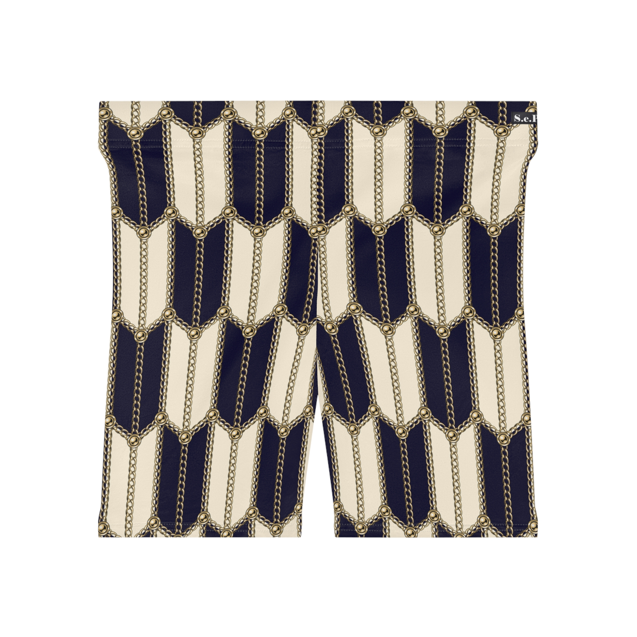 The Regent Stripe Women's Biker Shorts (S.e.P.T.™)