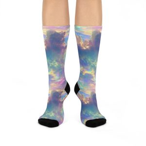Ultimate Sky Rainbow Cushioned Crew Socks (S.e.P.T.™)