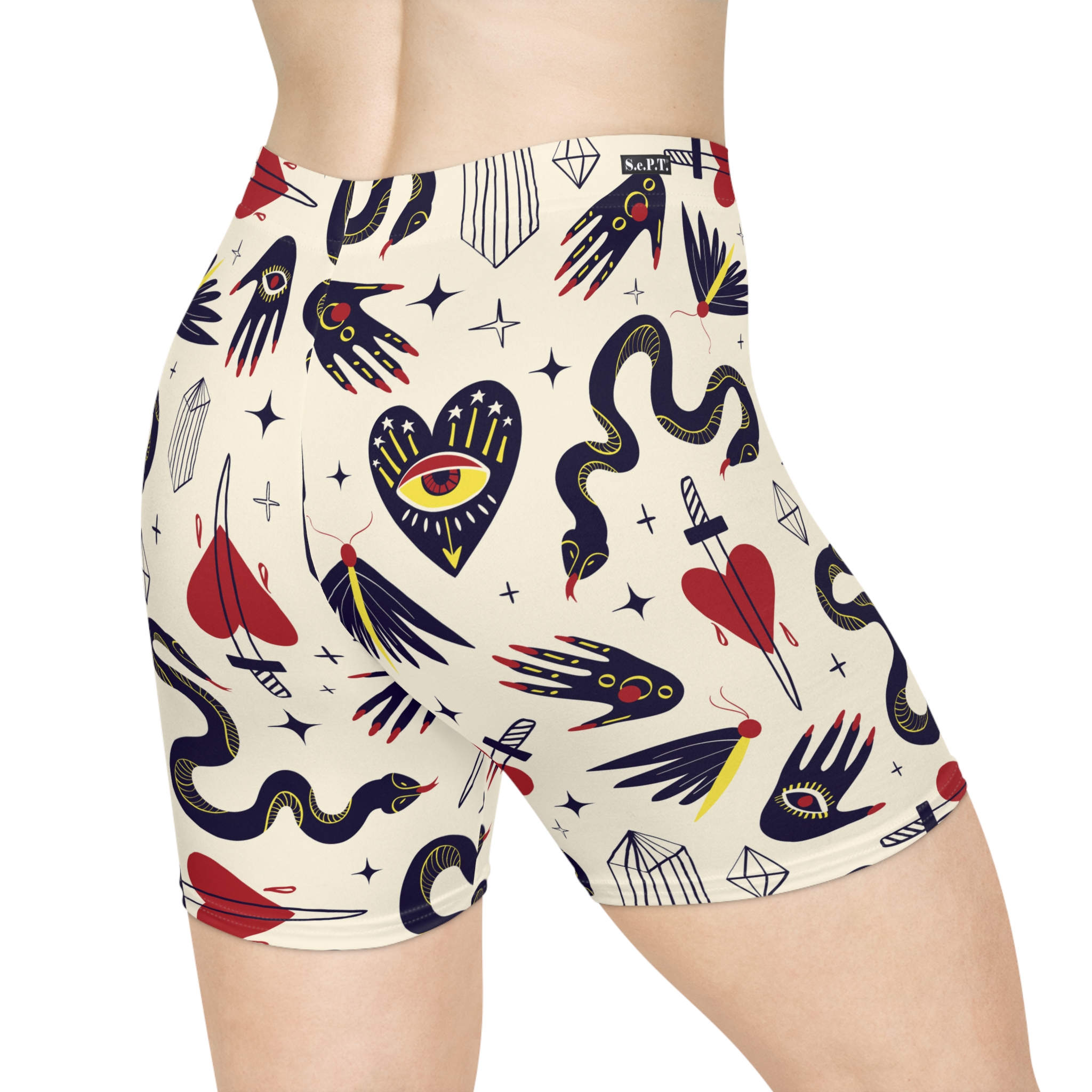 The Mystics' Journey Women's Biker Shorts (S.e.P.T.™)