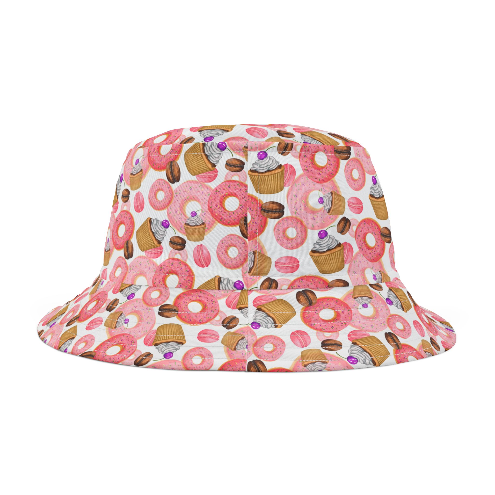 Enjoy This Sweet Moment ~ Donuts Print Bucket Hat (S.e.P.T.™)